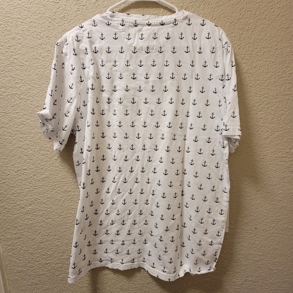 Public Art live life creatively Anchor print tee - Picture 7 of 7